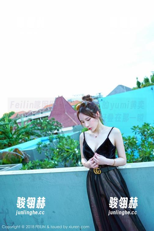 Feilin嗲囡囡 - 高清晰度下的yumi黄奕清，御姐风情袭来，视线刚好叠在那一瞬。