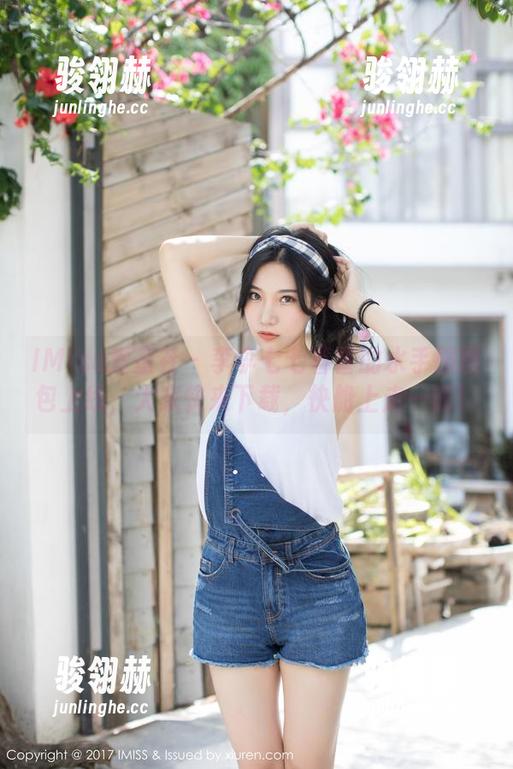 IMiss爱蜜社 - 李李七七喜喜的水手服图包上线，大家快来下载，快船上走一遭！