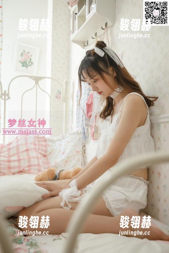 MSLASS梦丝女神 - 套图：周雨教你用纯洁气息来打动“心中的她”