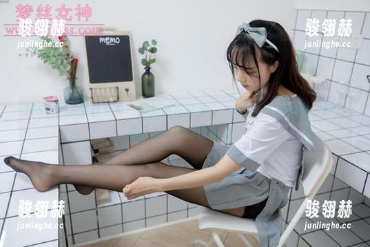 MSLASS梦丝女神 - 图册喧宾夺主，玥玥这身JK小女神，随时准备为校服提升品位！