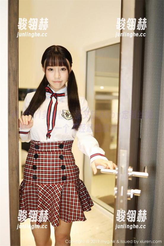 MyGirl美媛馆 - 蔡文钰Abby定制丝袜，一个不经意的诱惑