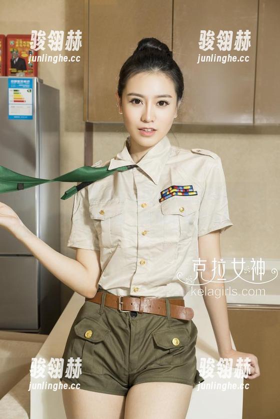 克拉女神 - 性感与清纯的界线太模糊，欣赏颖儿的美图，麻烦不要超线！