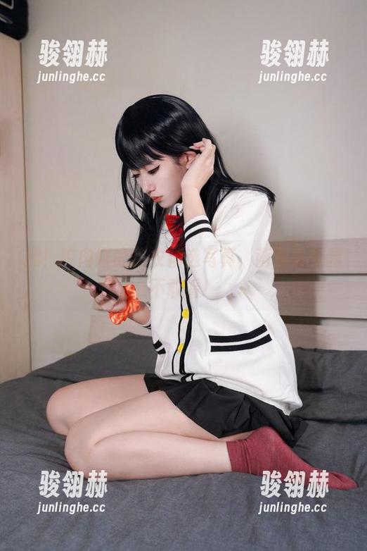 撩！绞肉姬的皮衣精选写真，画面太美我不敢看！