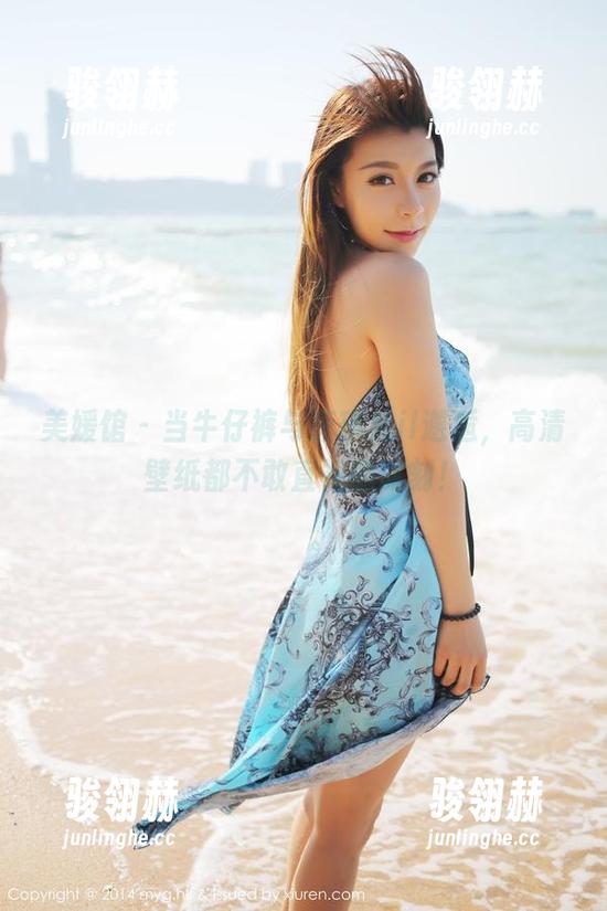 美媛馆 - 当牛仔裤与唐琪儿il邂逅，高清壁纸都不敢直视的时刻！